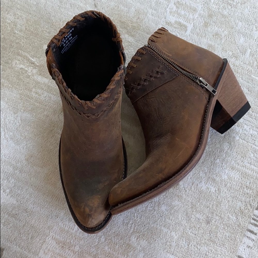Old west cowboy booties